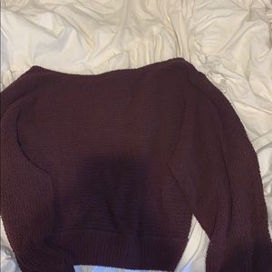 Pacsun maroon sweatshirt